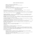 template preview imageHR Director Resume