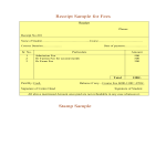 template topic preview image Professional Fee Receipt