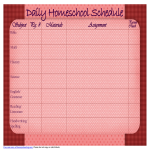 template topic preview image Homeschool Daily Schedule