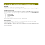 template topic preview image Performance Leadership Tool
