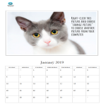 Free Photo Calendar Template gratis en premium templates