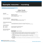 template topic preview image Student Nurse Curriculum Vitae