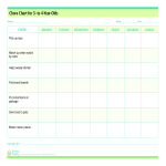 template topic preview image Chore Chart For 3 To 4 Year Kids