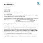 template topic preview image Eviction Notice Letter