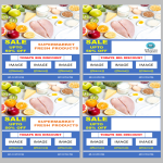 Supermarket Weekly Flyer gratis en premium templates