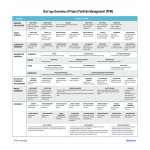 Project Portfolio Management One Page Overview gratis en premium templates