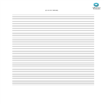 Vorschaubild der VorlageFree printable Music Staff Sheet 12 lines