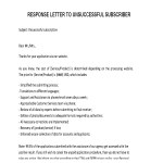 image CCPA Response Letter to Unsuccessful Subscriber