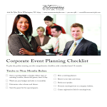 template topic preview image Corporate Event To Do List