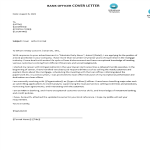 template topic preview image Officer Cover Letter