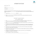 template topic preview image Affidavit  Of No Lien
