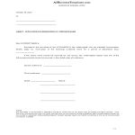 template topic preview image Application Letter Register Corporate Name Template