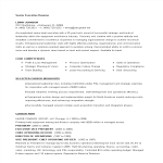 template topic preview image Senior Executive CV example