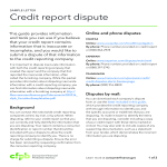 Sample Dispute Credit gratis en premium templates