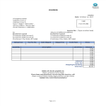 Professional Invoice template gratis en premium templates