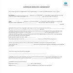 template topic preview image Catering Services Agreement