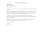 template topic preview image Part-Time Job Resignation Letter