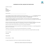 image Reference Letter, Request by Employer