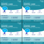 Dental Quarter Page Flyer gratis en premium templates