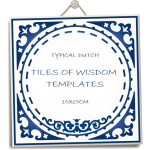 image Tiles of Wisdom template