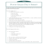 template topic preview image Food Sales Fact Sheet.Pub