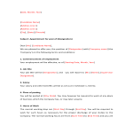 Sample Of Appointment Letter For New Employee gratis en premium templates