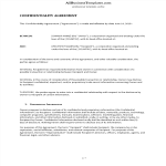 image Confidential Disclosure Agreement