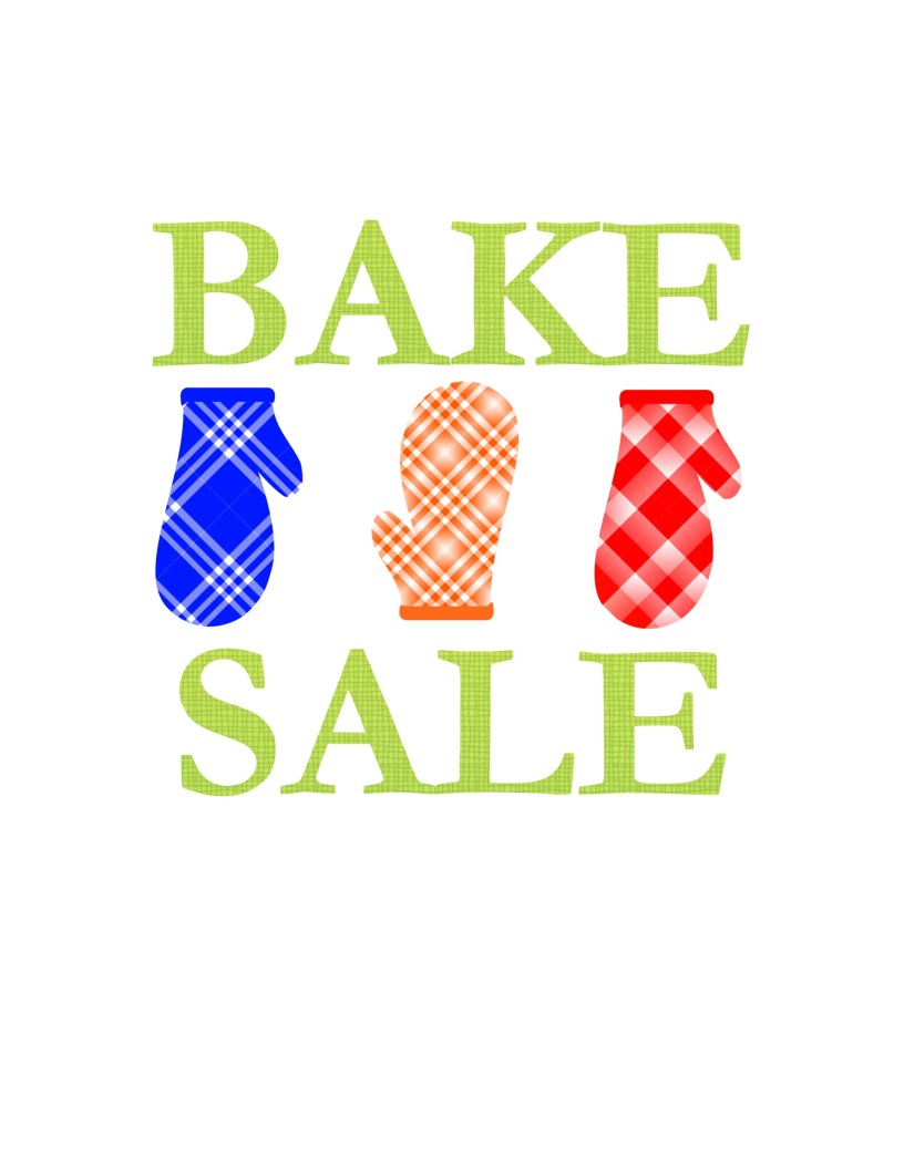 Bake Sale Sign main image
