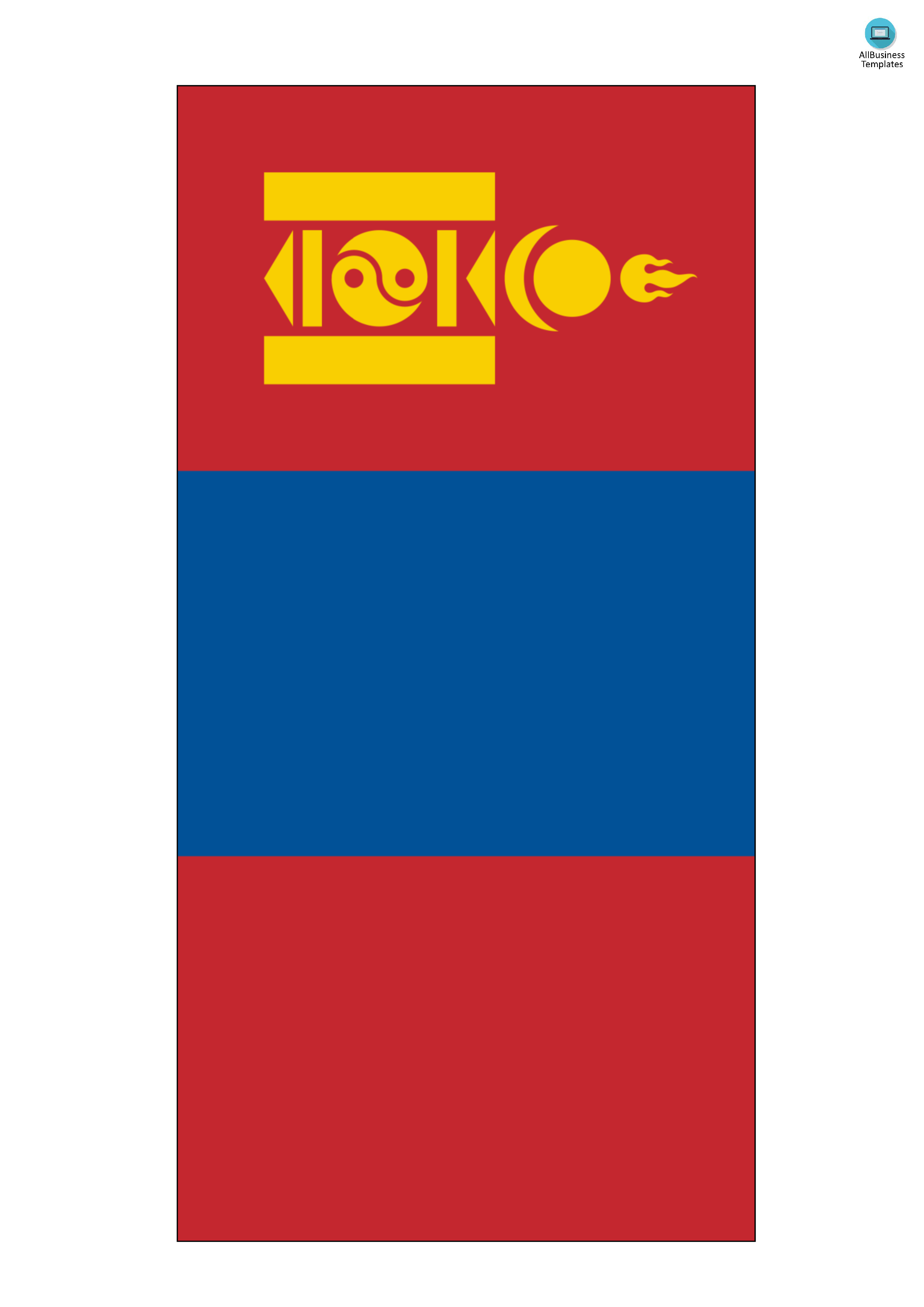 Mongolia Flag main image