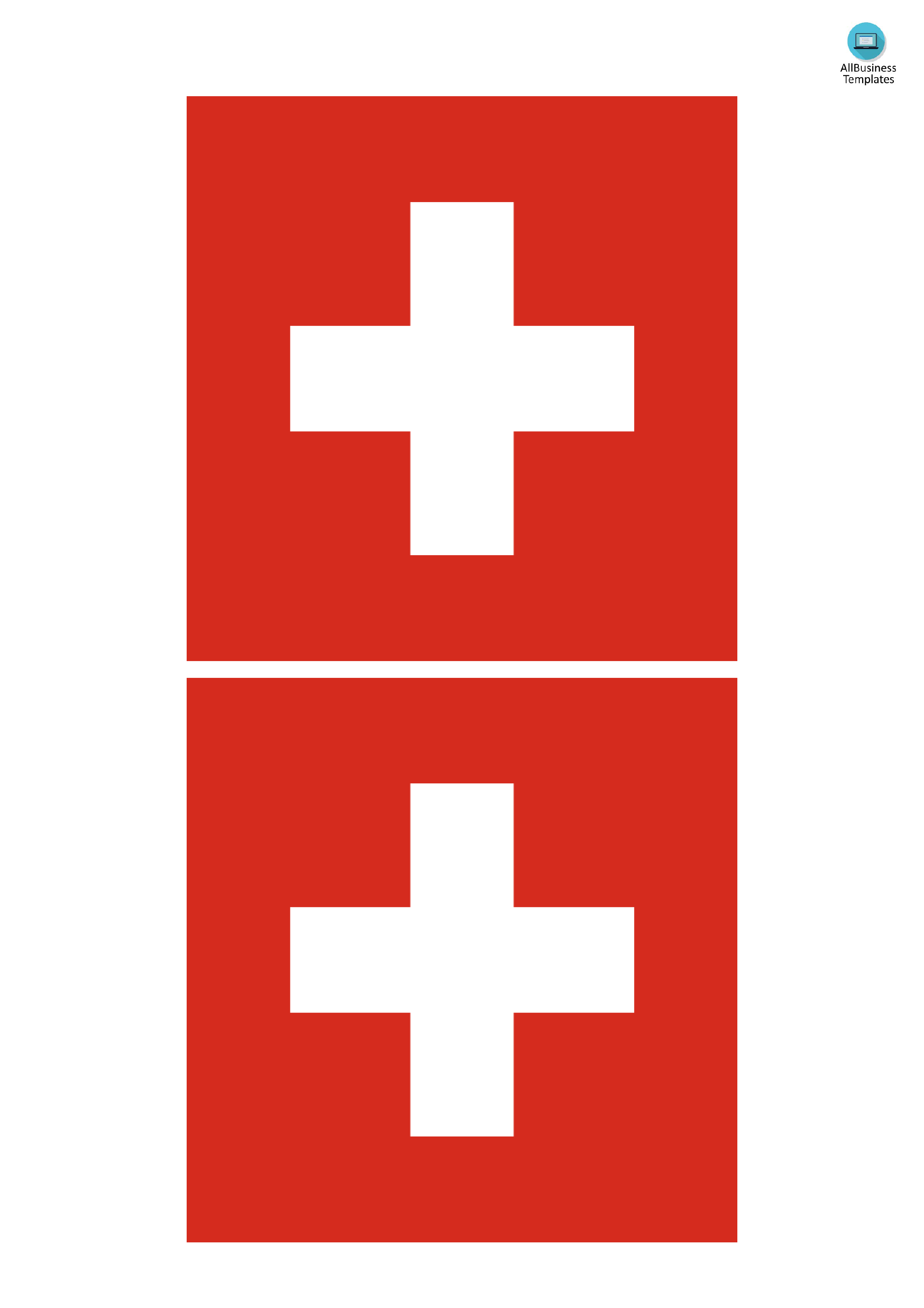 switzerland flag voorbeeld afbeelding 