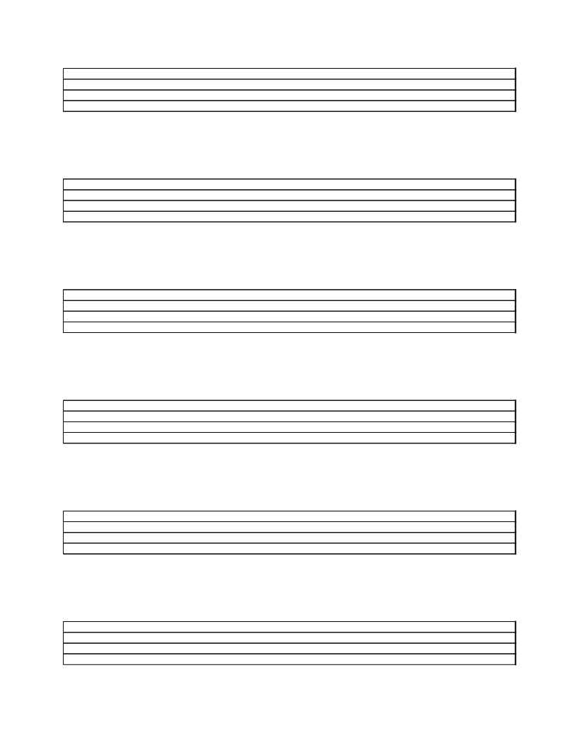 Musical Notes Paper Blank In Word Format main image