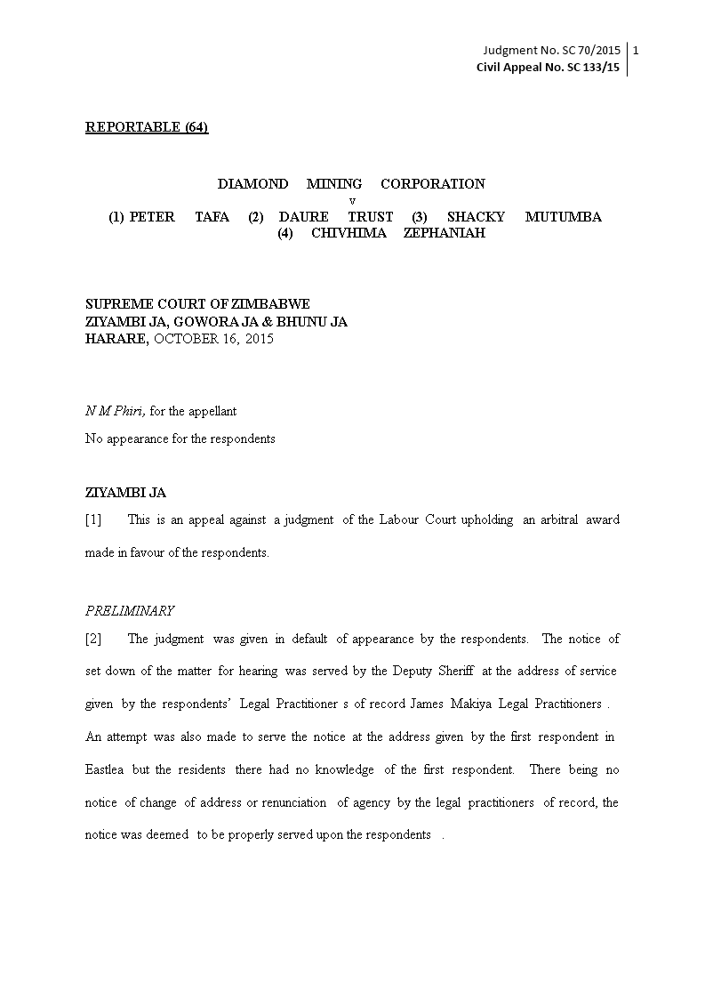 Two Week Court Notice Letter main image