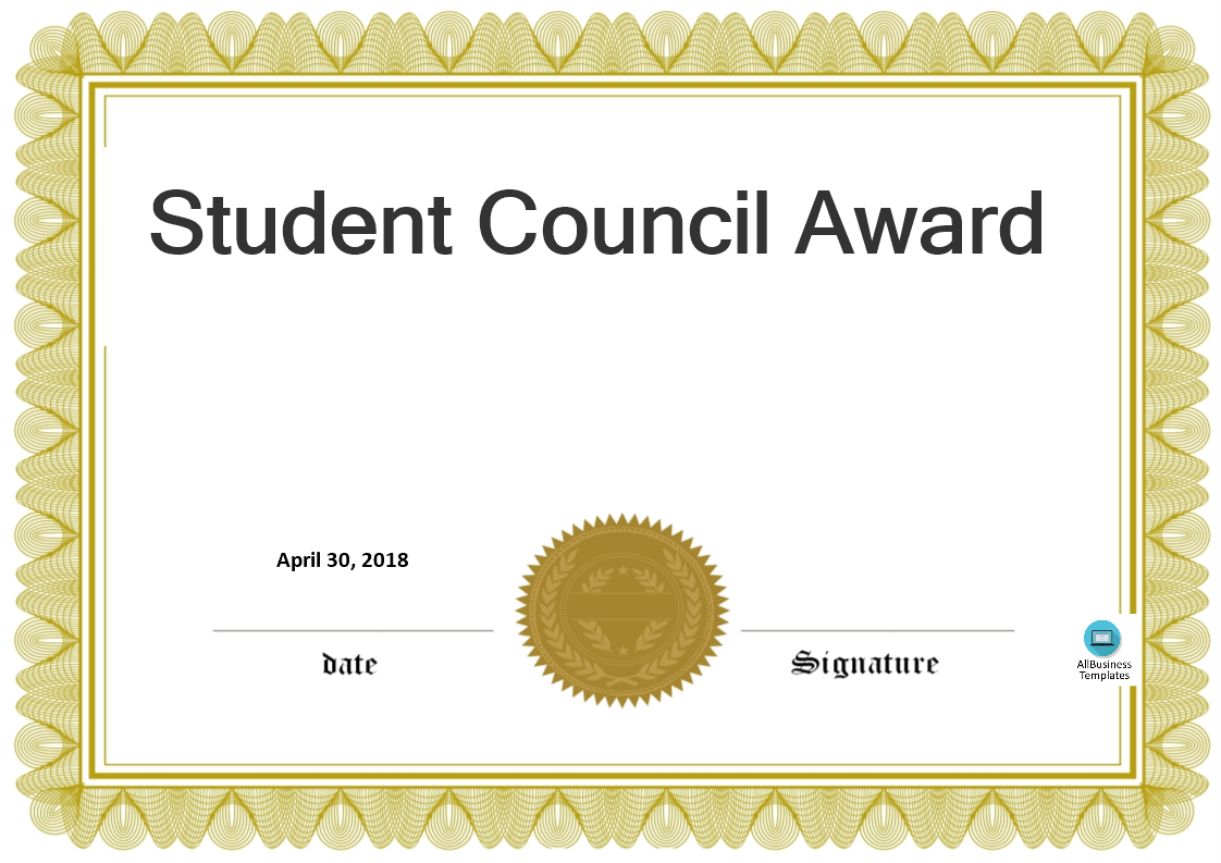 Student Council Award main image