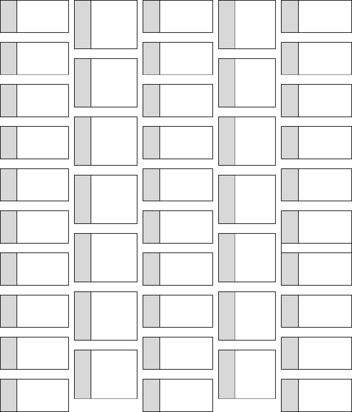 Preview Blank School Schedule Printable