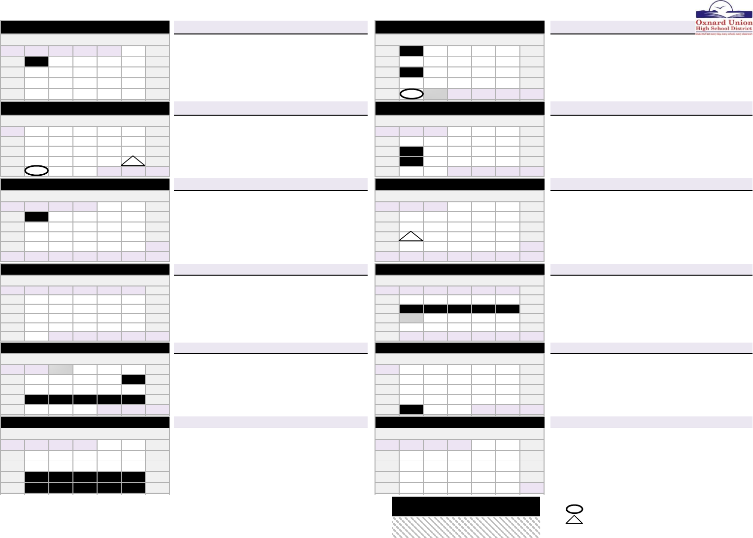 Preview Printable Blank School Calendar