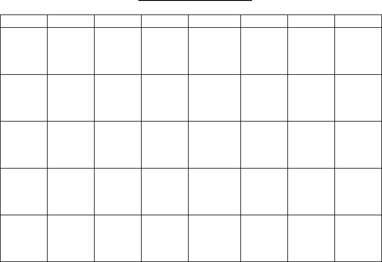 Preview meal planning calendar