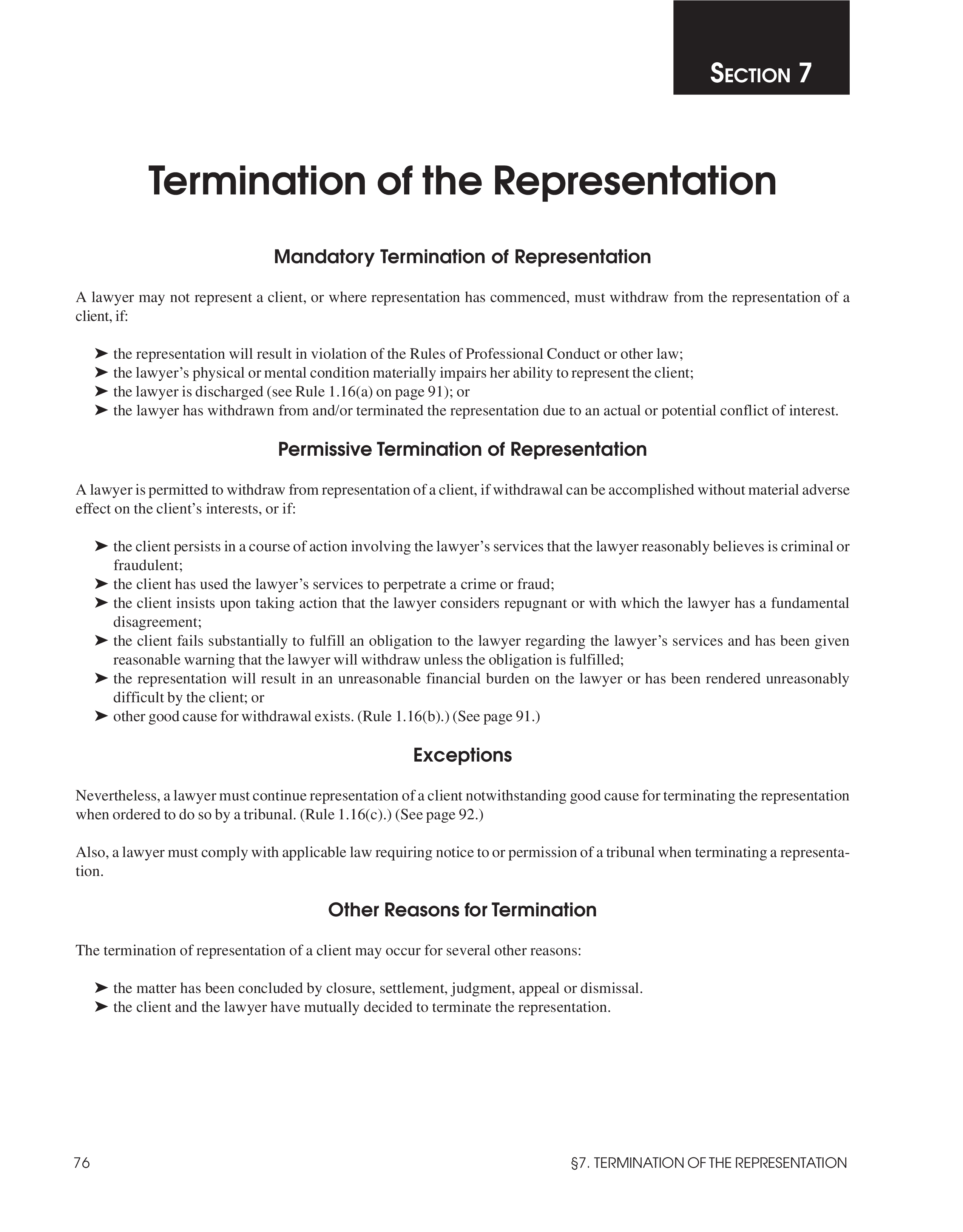 Termination Of Service Letter To Client main image