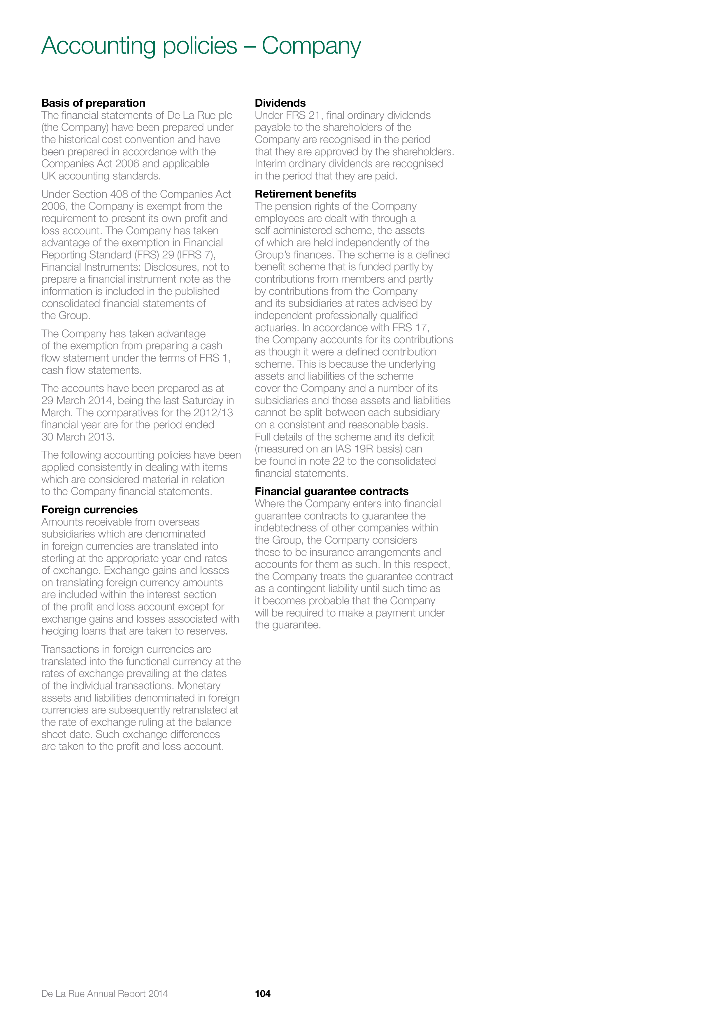 Company Accounting Policy main image