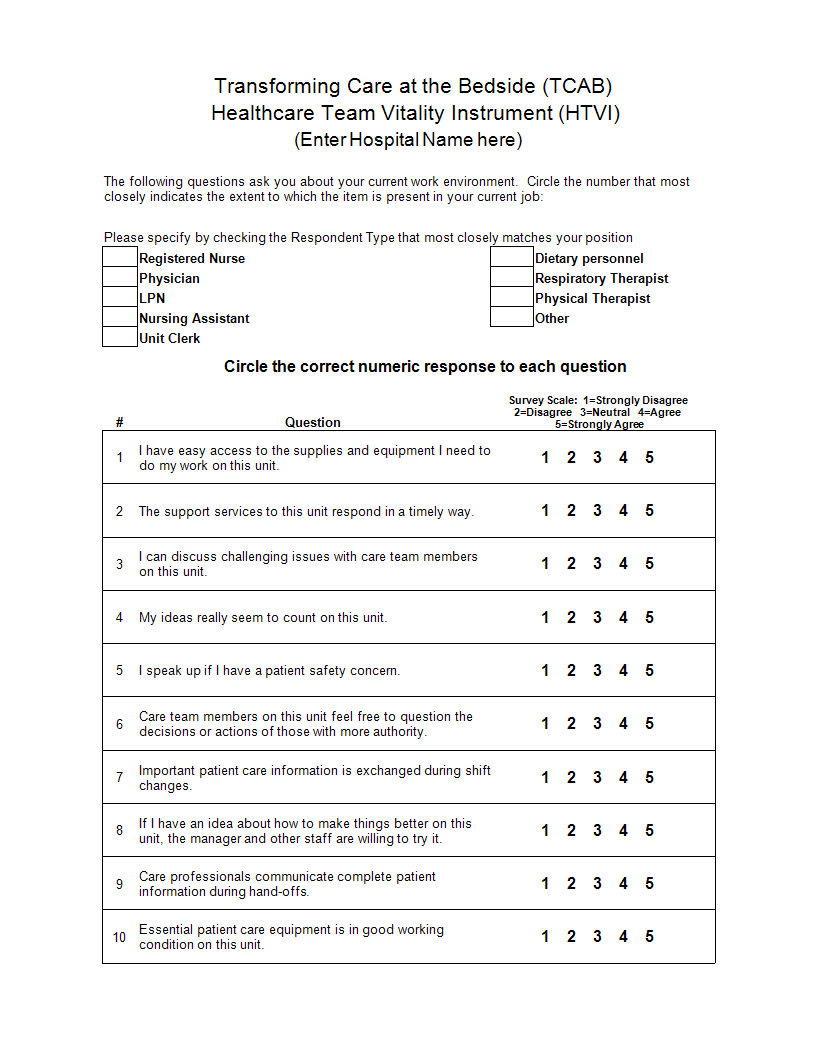 likert scale in excel Hauptschablonenbild