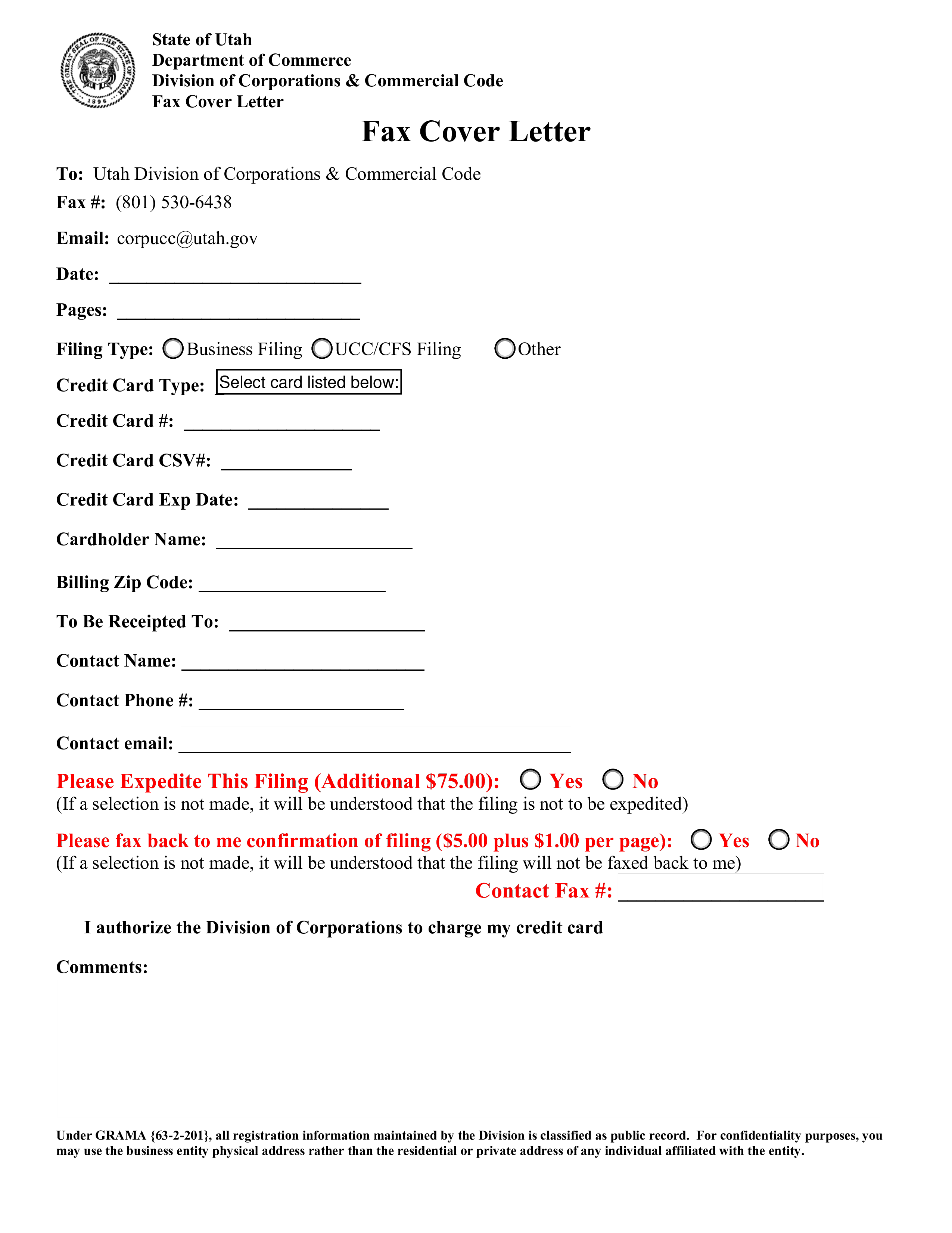 Sample Fax Cover Letter Templates At Allbusinesstemplates