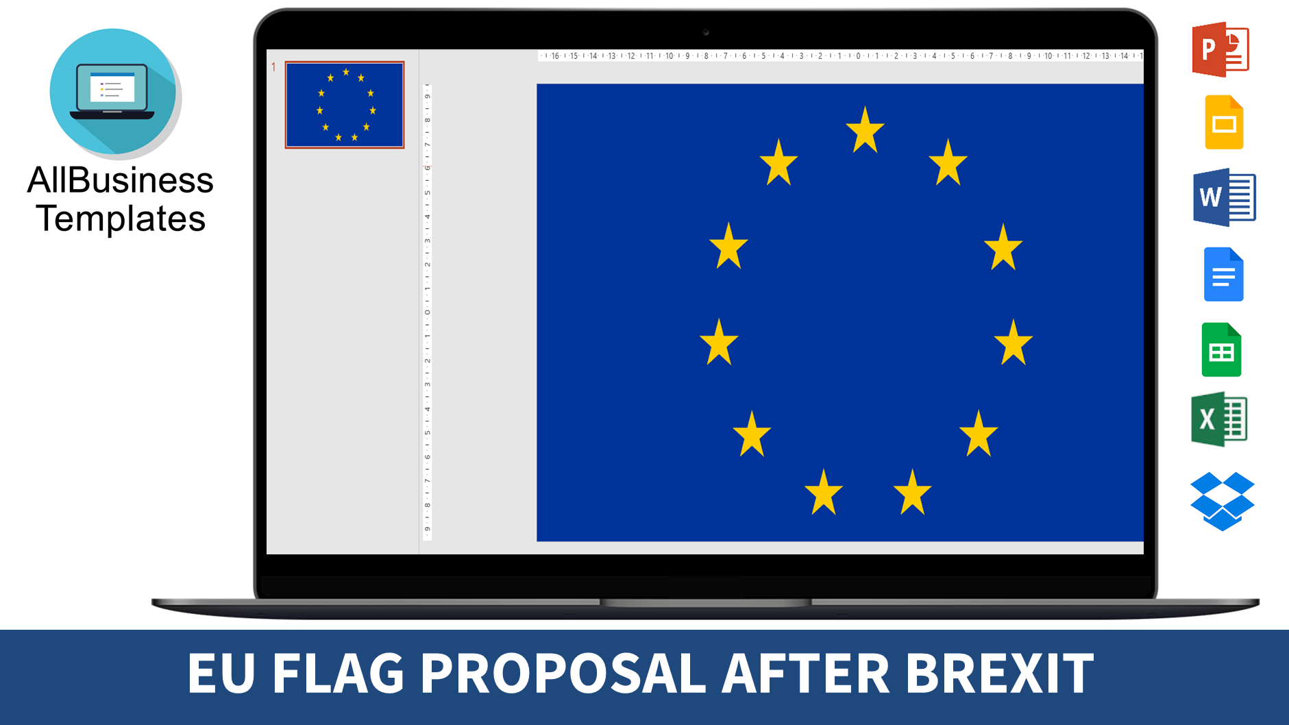 European Flag 11 Stars (After Brexit) main image
