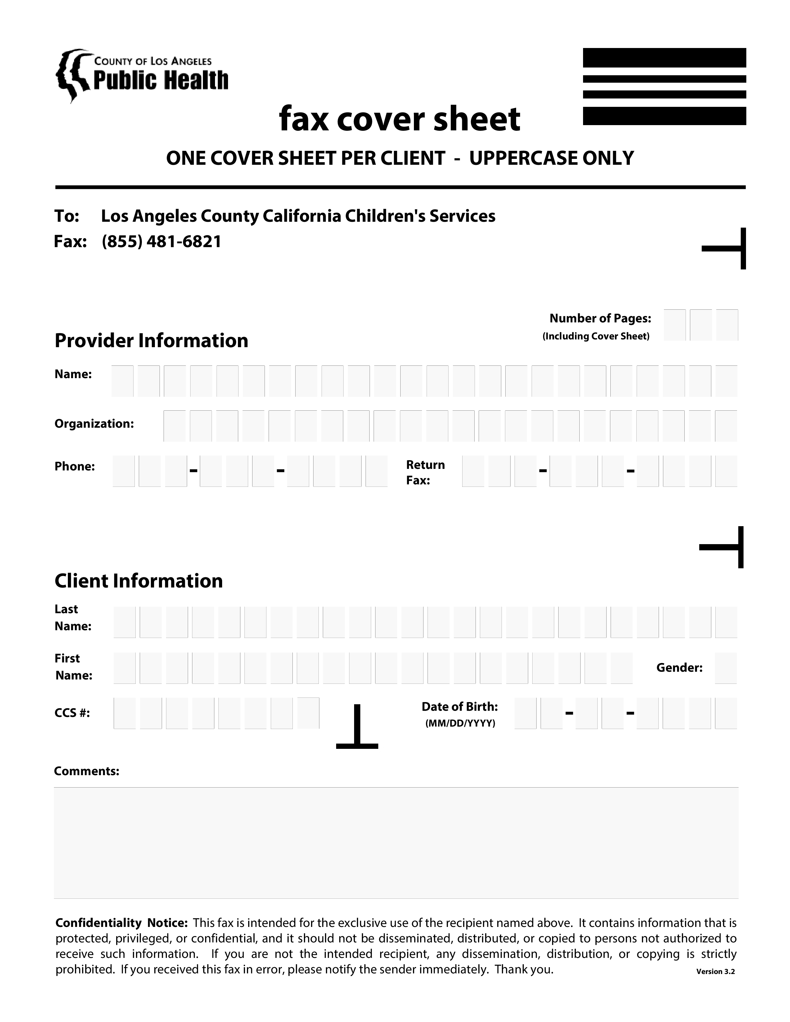 fax letterhead Hauptschablonenbild