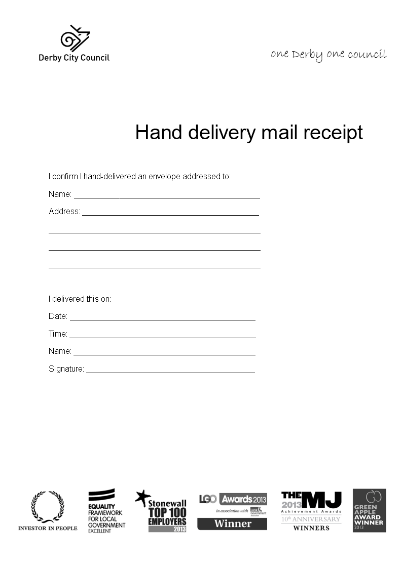 Hand Delivery main image