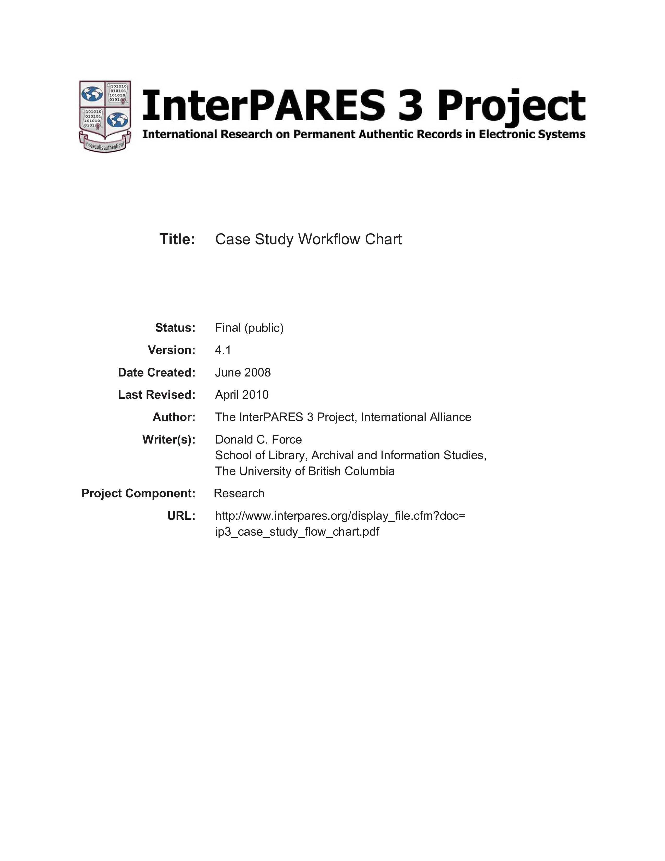 case study workflow chart plantilla imagen principal