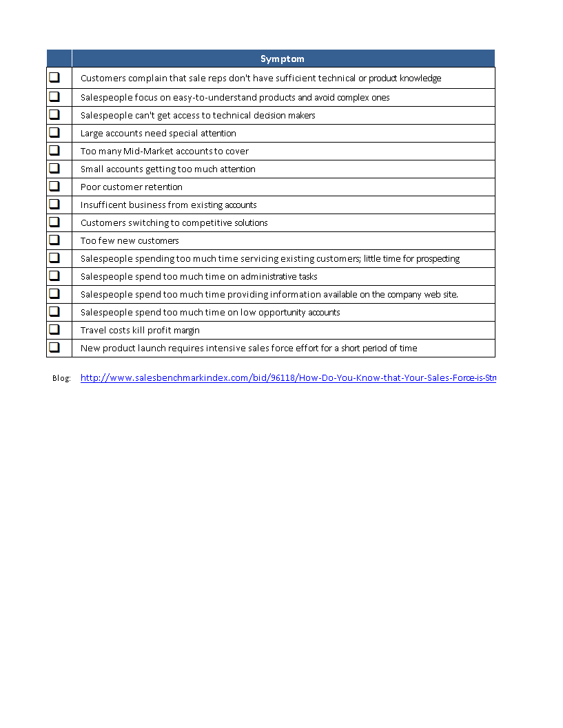 Sales complaints worksheet in Excel main image