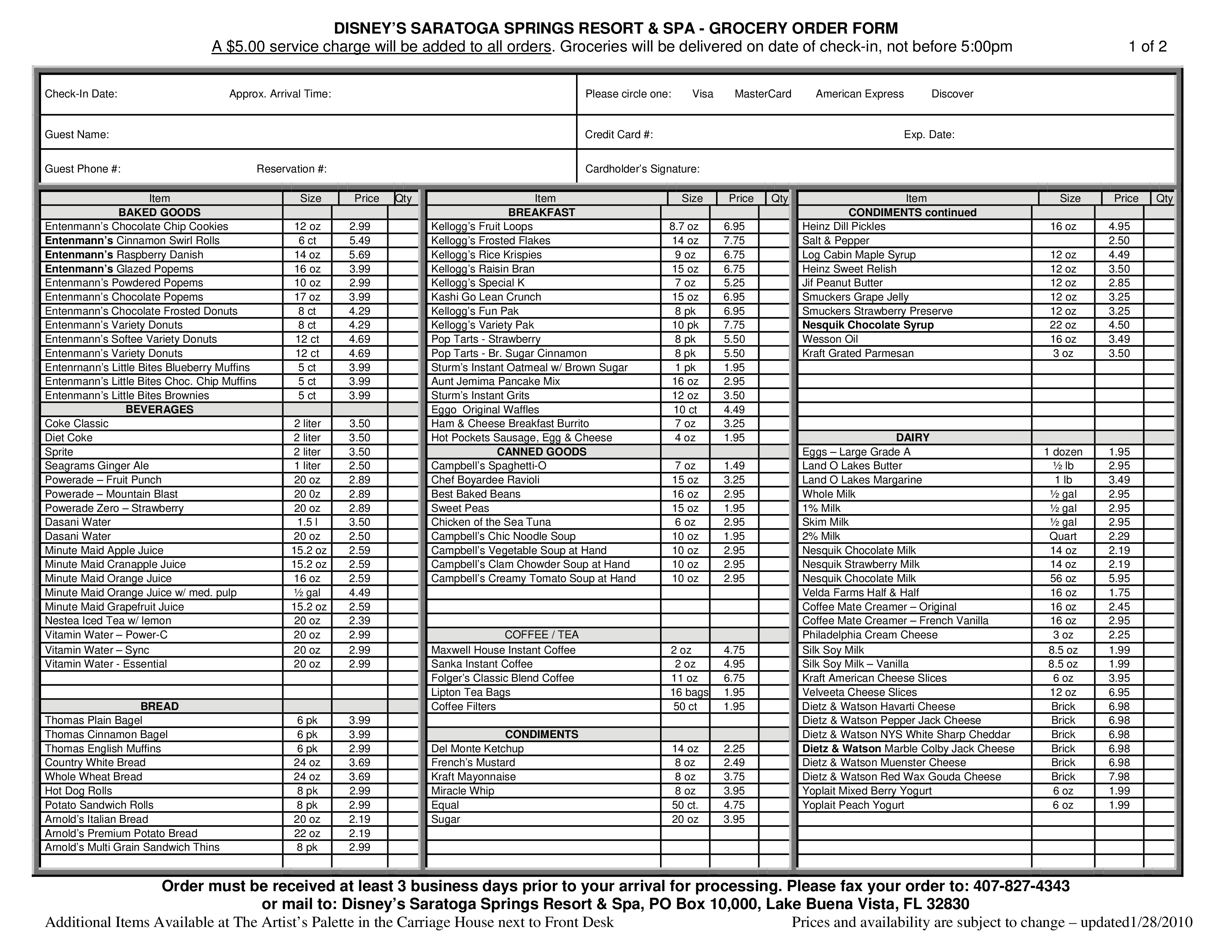 grocerylist saratogaspringsresort template