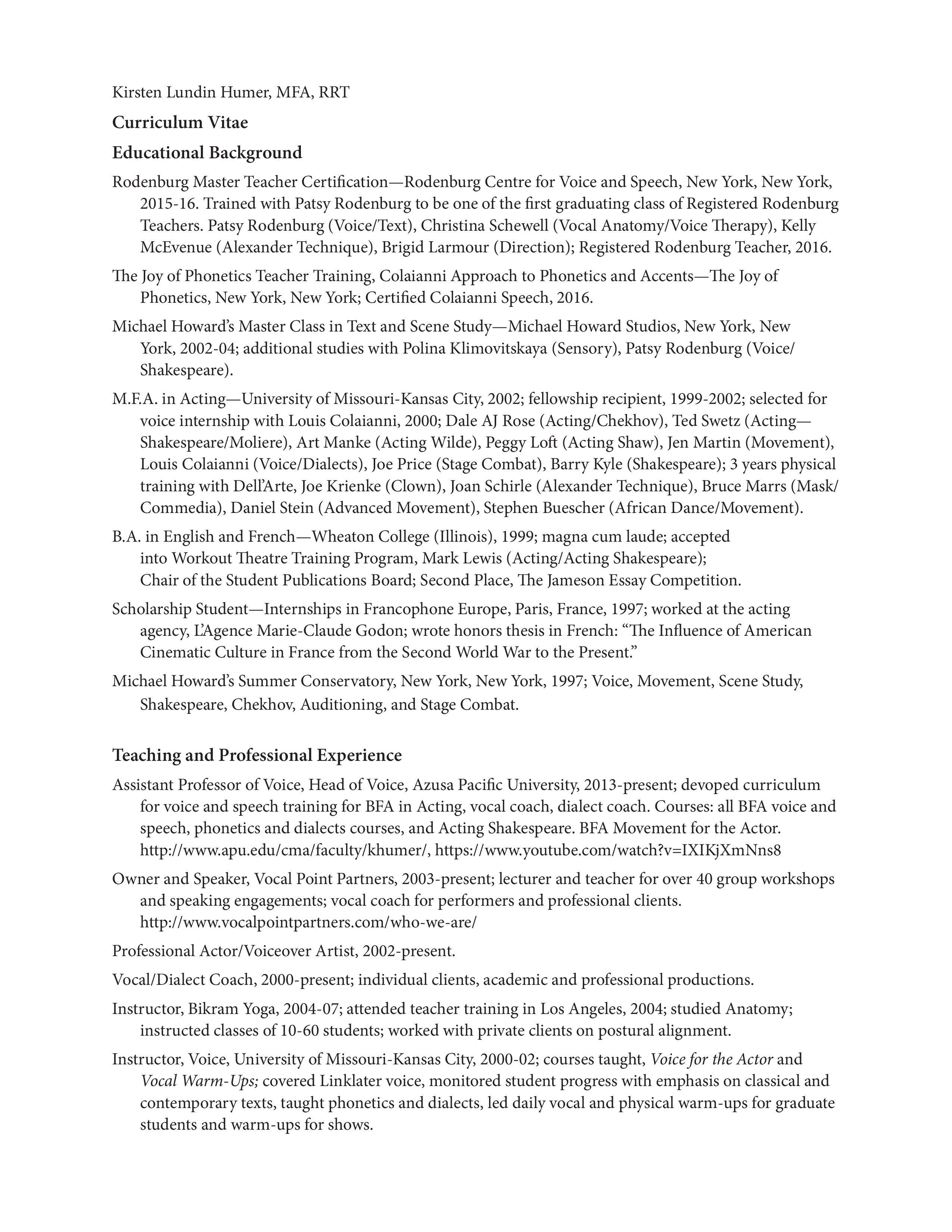 teaching profession template