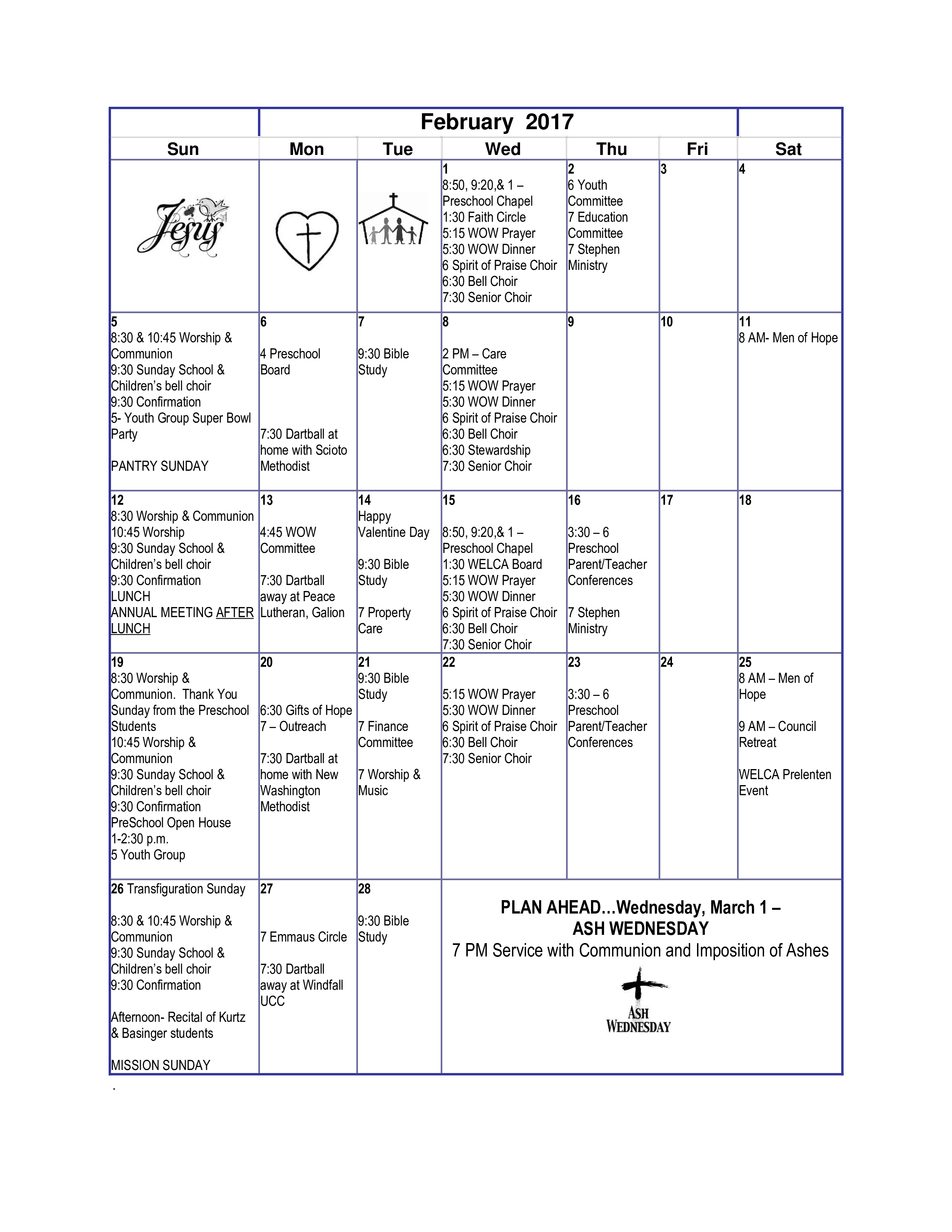 children's calendar plantilla imagen principal