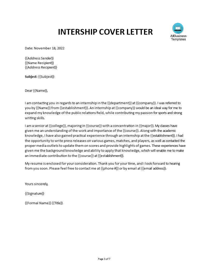 Kostenloses Nursing Application Letter Format