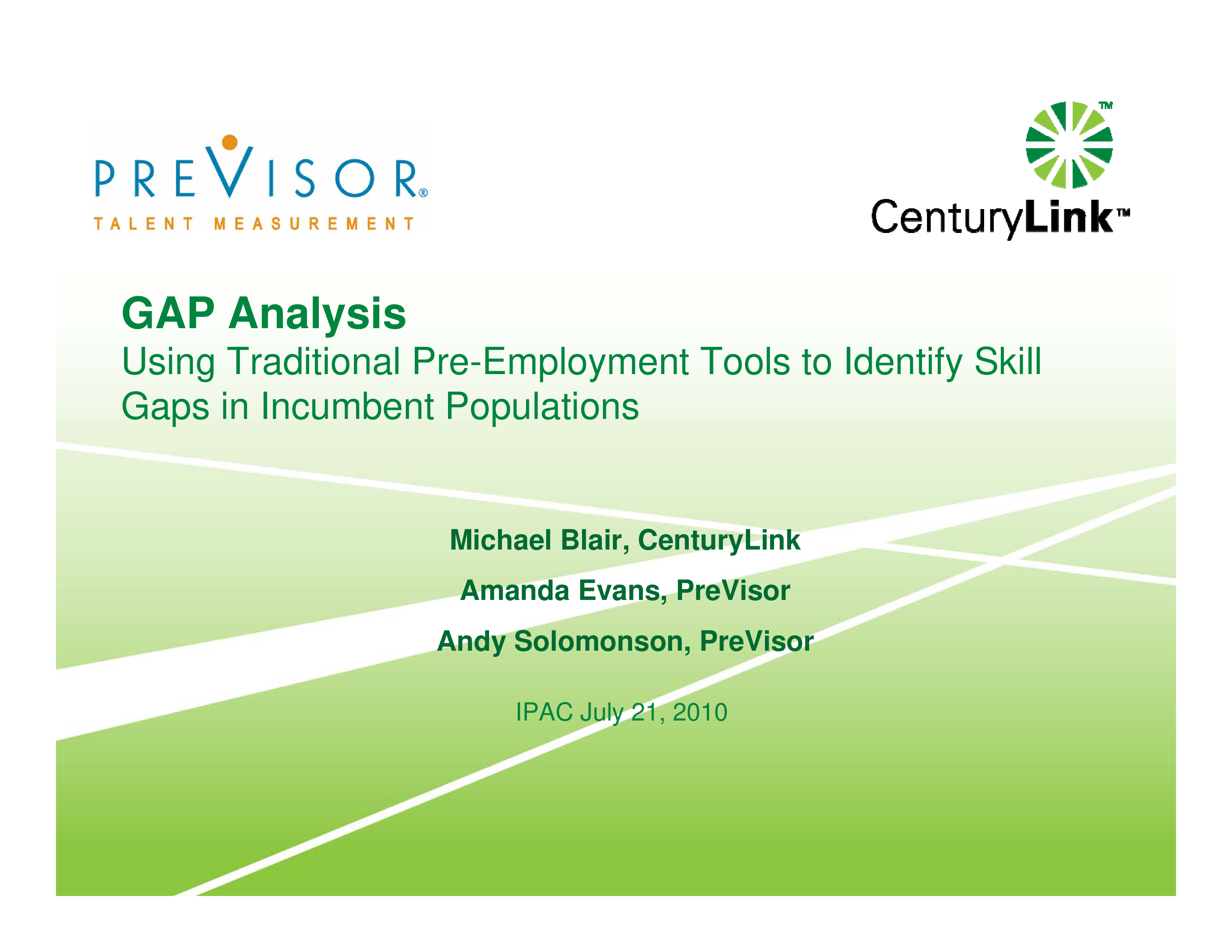 performance gap analysis template